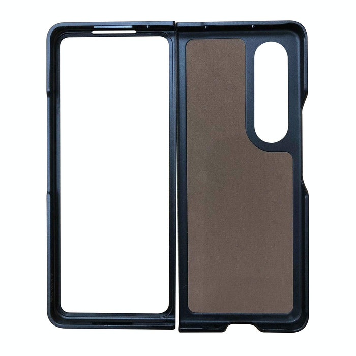 Shockproof Dual Tone Calf Texture Phone Case For Samsung