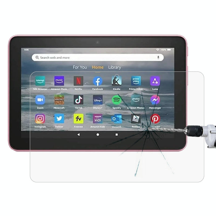 9H 2.5D Explosion-Proof Tempered Tablet Glass Film For Amazon Kindle Fire 7 2022