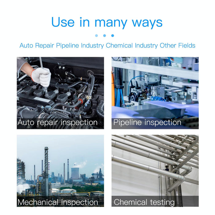 5.5Mm Camera 2.4 Inch Hd Handheld Industrial Endoscope With Lcd Screen Length 5M