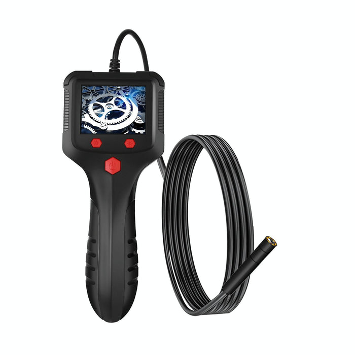 8Mm Camera 2.4 Inch Hd Handheld Industrial Endoscope With Lcd Screen Length 5M