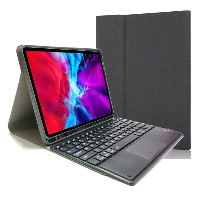 Detachable Touch Bluetooth Keyboard Tpu Horizontal Flip Leather Tablet Case For Ipad Pro 11 2020 / 2018 With Holder & Pen Slot