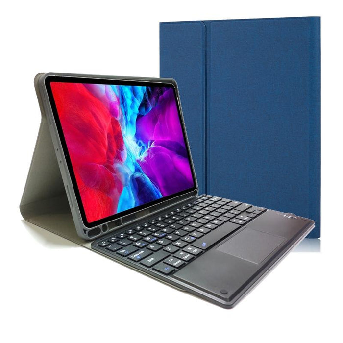 Detachable Touch Bluetooth Keyboard Tpu Horizontal Flip Leather Tablet Case For Ipad Pro 11 2020 / 2018 With Holder & Pen Slot