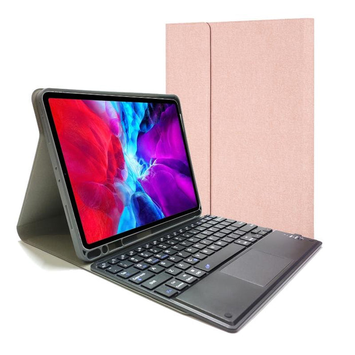 Detachable Touch Bluetooth Keyboard Tpu Horizontal Flip Leather Tablet Case For Ipad Pro 11 2020 / 2018 With Holder & Pen Slot