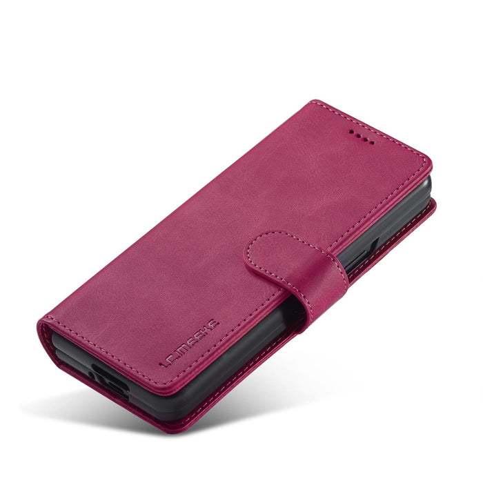 Calf Leather Phone Case For Samsung Galaxy z Fold 4 5g