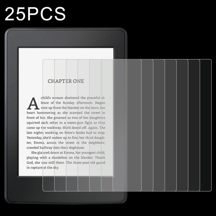 25 Pcs 9H 2.5D Explosion-Proof Tempered Tablet Glass Film For Amazon Kindle Paperwhite 3 / 2 / 1