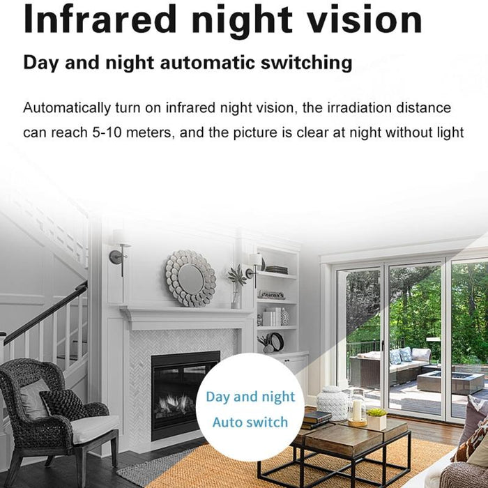 Home Security Infrared Night Vision Wireless Voice Intercom Small Camera