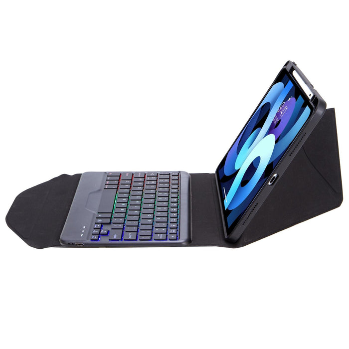 Z102Bs Pen Slot Backlight Bluetooth Keyboard Leather Tablet Case For Ipad 10.2 2021/2020/2019