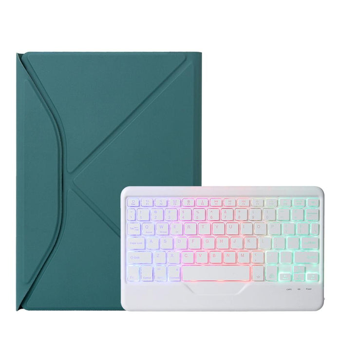 Z102Bs Pen Slot Backlight Bluetooth Keyboard Leather Tablet Case For Ipad 10.2 2021/2020/2019