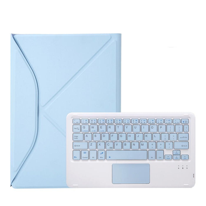 Pen Slot Touchpad Bluetooth Keyboard Leather Tablet Case For Ipad Pro 11 2021/2020/2018