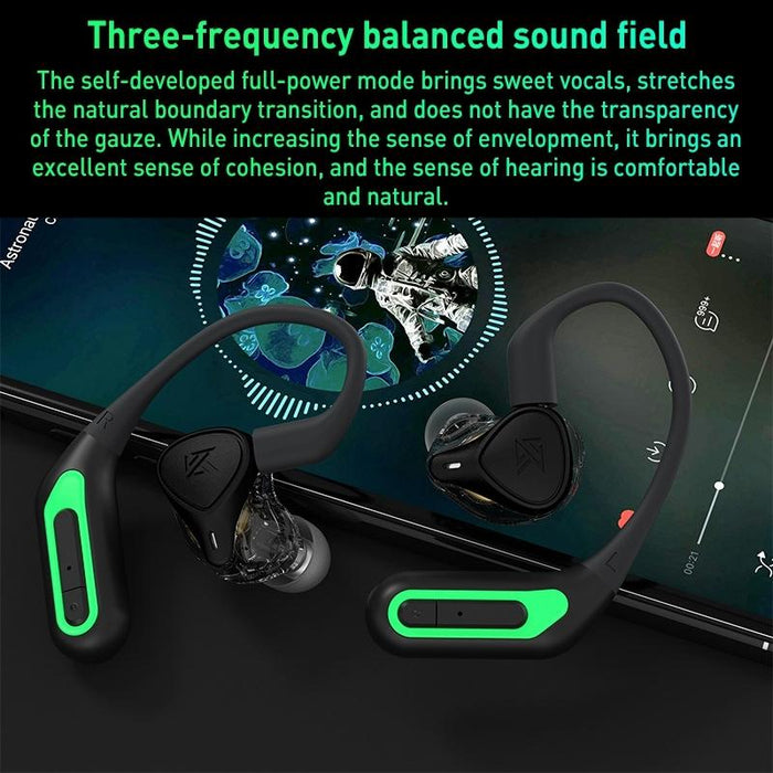 Kz-Az10 5.2 Wireless Bluetooth Headset 0.75/0.78 Interface Adaptation Black