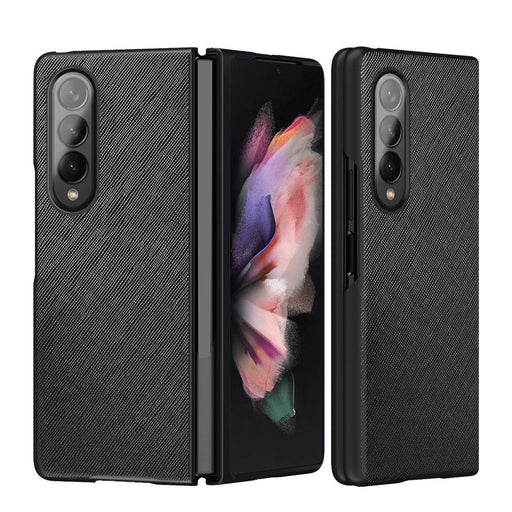 Foldable Cross Pattern Phone Case For Samsung Galaxy z Fold