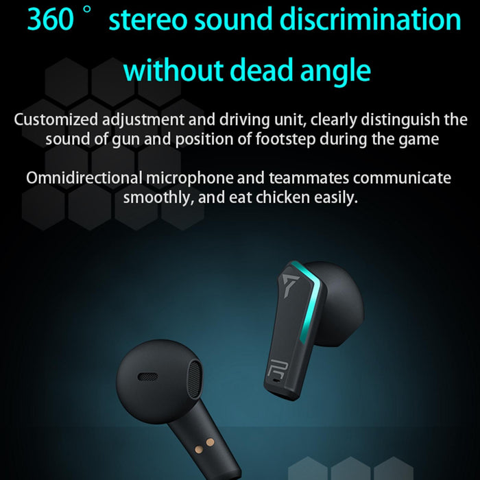 Stereo Noise Reduction Wireless Bluetooth Game Headset