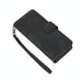 Leather Phone Case With Pen Slot Horizontal Flip