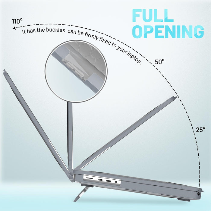 For Macbook Pro 14.2 Inch A2442 2021 Pc + Tpu Honeycomb Laptop Protective Case