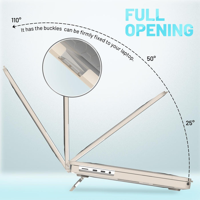 For Macbook Pro 14.2 Inch A2442 2021 Pc + Tpu Honeycomb Laptop Protective Case