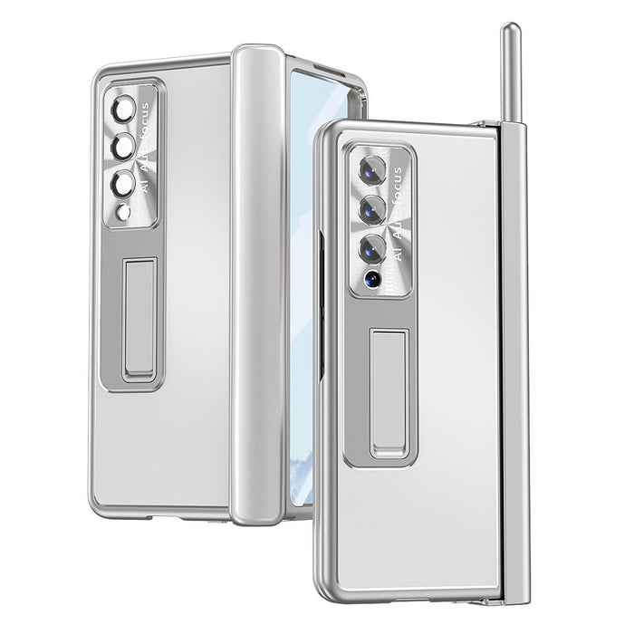 Double Hinge Shockproof Aluminum Phone Case For Samsung