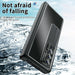 Double Hinge Shockproof Aluminum Phone Case For Samsung