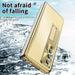 Double Hinge Shockproof Aluminum Phone Case For Samsung