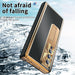 Double Hinge Shockproof Aluminum Phone Case For Samsung