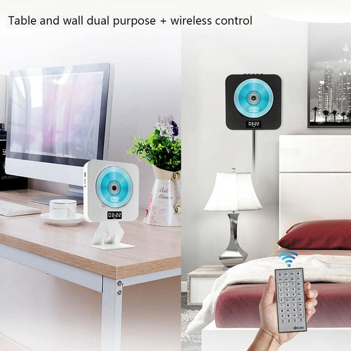Wall Mounted Hd Dvd Player Bluetooth Cd Player