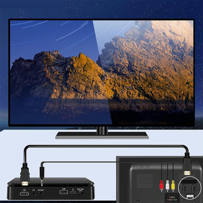 2A Home Plug-In Mini Hd Dvd Player Black