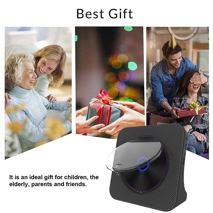 2A Retro Bluetooth Music Disc Album Cd Player Specification Rechargeable Version