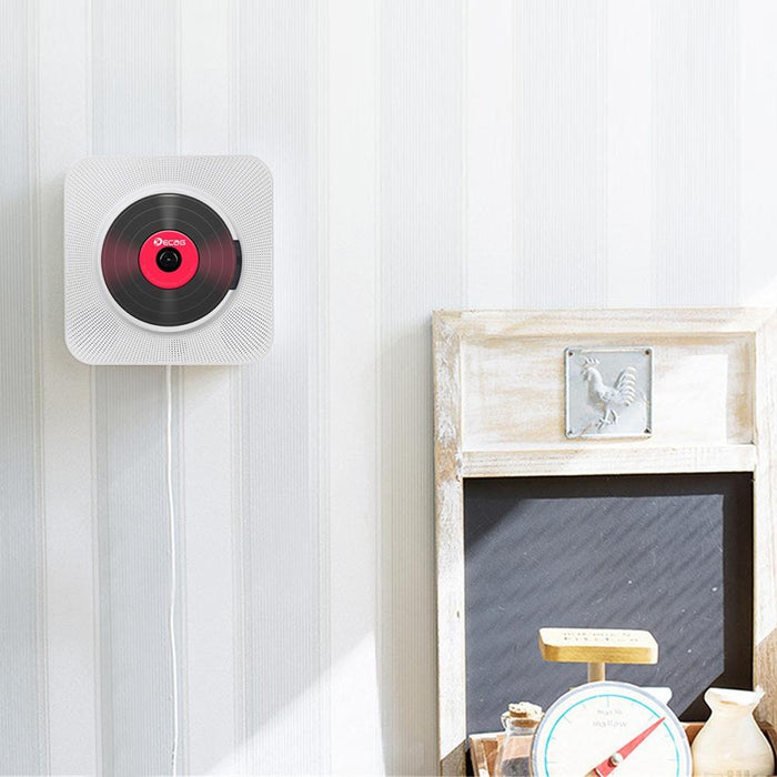 6W Wall Mounted Bluetooth Cd Player