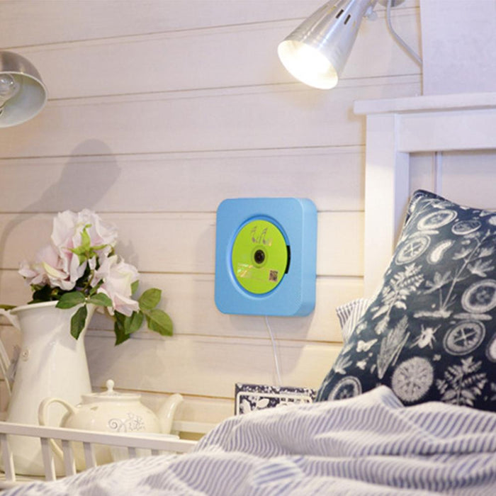 6W Wall Mounted Bluetooth Cd Player