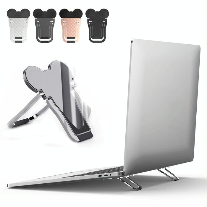 2 Pcs Metal Foldable Laptop Stand Bracket