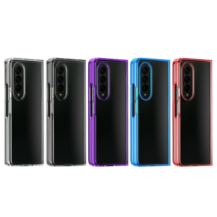 Clear Acrylic And Tpu Phone Case For Samsung Galaxy z Fold 4