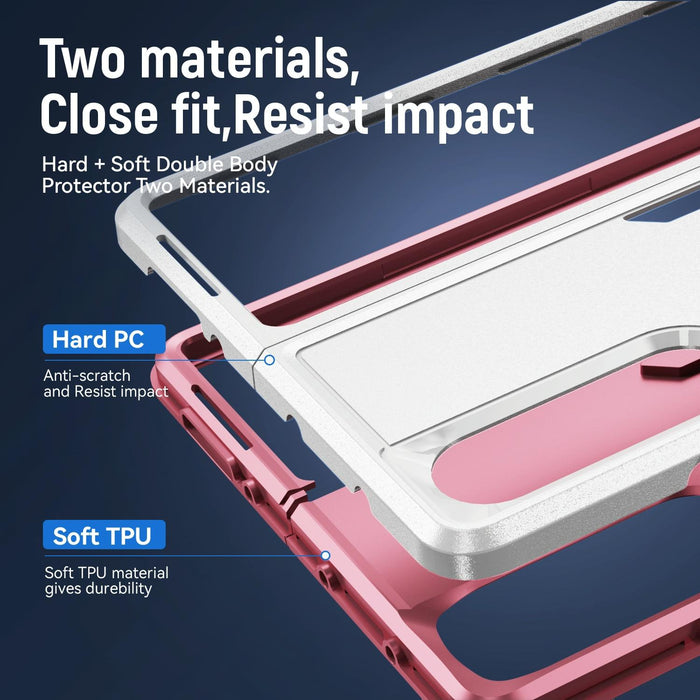 Shockproof Pc Tpu Case For Galaxy z Fold 4