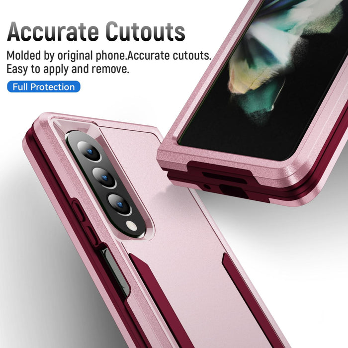 Shockproof Pc Tpu Case For Galaxy z Fold 4