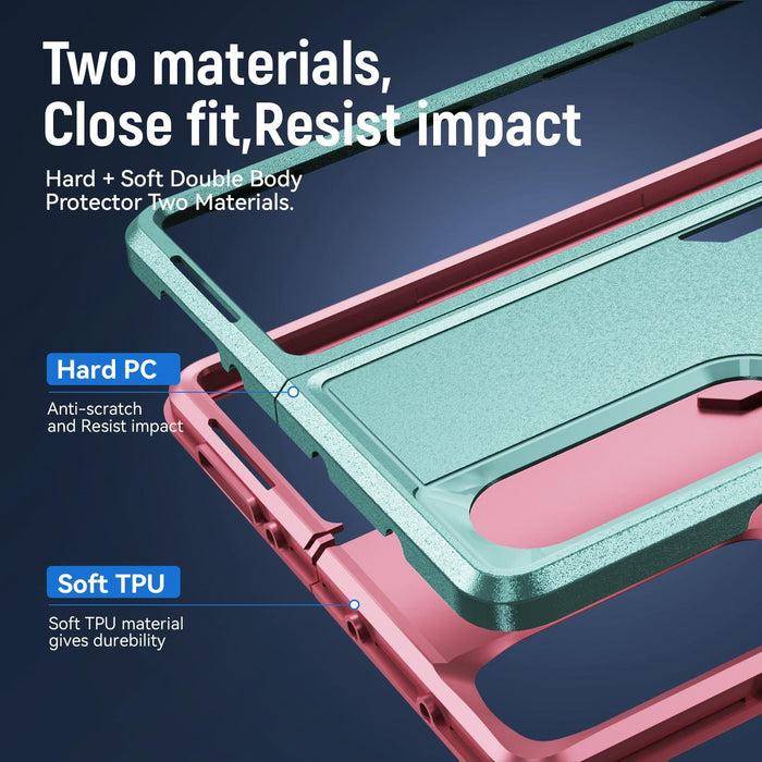 Shockproof Pc Tpu Case For Galaxy z Fold 4