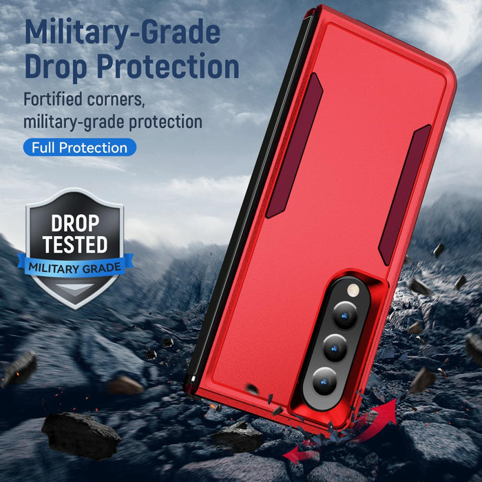 Shockproof Pc Tpu Case For Galaxy z Fold 4