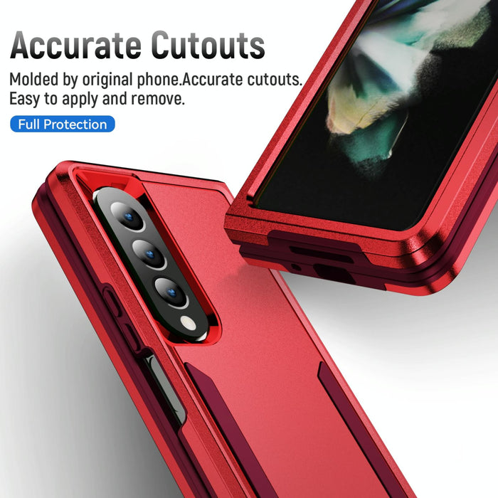 Shockproof Pc Tpu Case For Galaxy z Fold 4