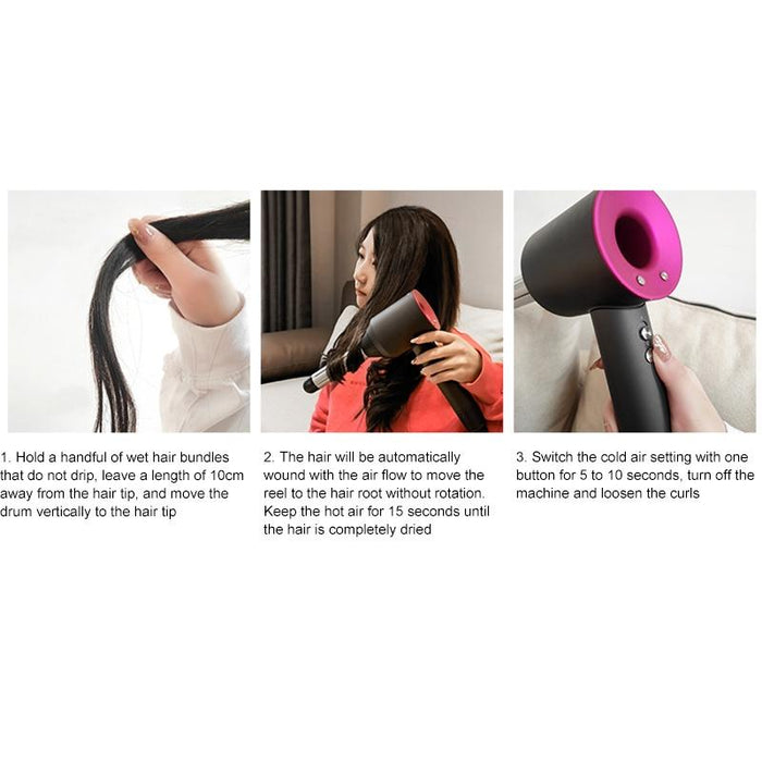 Pair Hair Curling Roller For Dyson Dryer Hd01 / Hd02 / Hd03