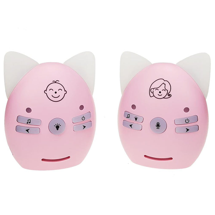 Wireless Audio Baby Monitor Support Voice Monitoring Intercom Night Light Without Battery