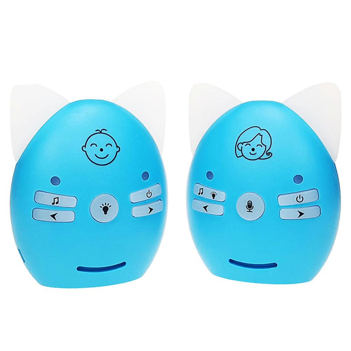 Wireless Audio Baby Monitor Support Voice Monitoring Intercom Night Light Without Battery