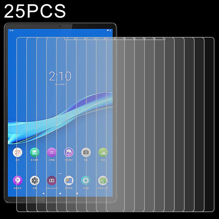 25 Pcs 9H 0.3Mm Explosion-Proof Tempered Glass Film For Lenovo M10 Plus X606