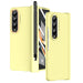 Two Tone Contact Lens Hinge Flip Case For Samsung Fold 4