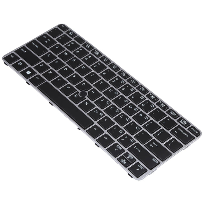 For Hp Elitebook 820 G3 Us Version Keyboard With Backlight And Pointing Silver