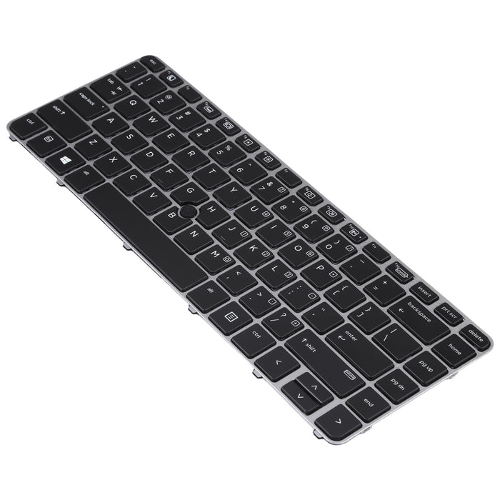 For Hp Elitebook 840 G3 Us Version Keyboard With Backlight And Pointing Silver