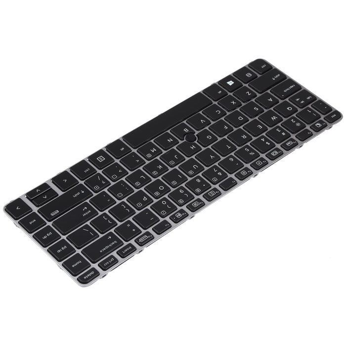 For Hp Elitebook 840 G3 Us Version Keyboard With Backlight And Pointing Silver