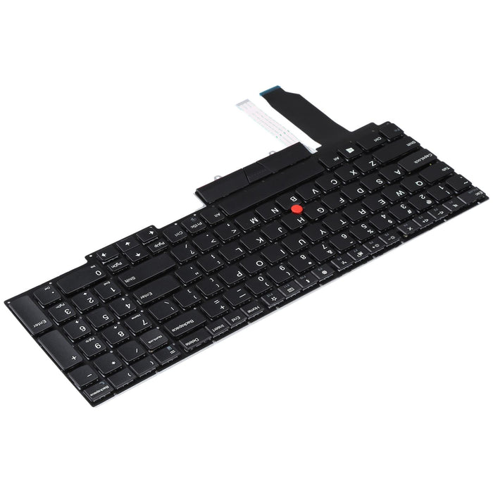 Us Version Keyboard With Pointing For Lenovo Thinkpad E15 Gen 2 Gen Black