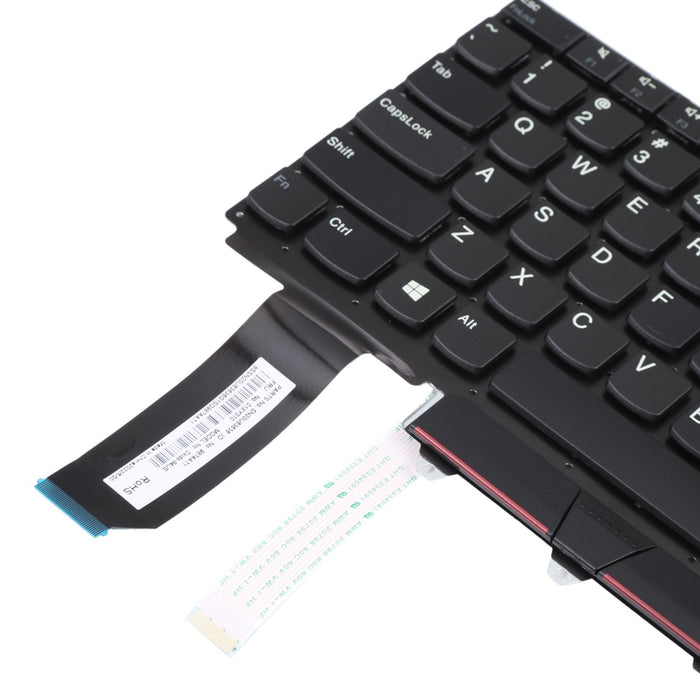 Us Version Keyboard With Pointing For Lenovo Thinkpad E14 Gen 1 Gen 2 Black