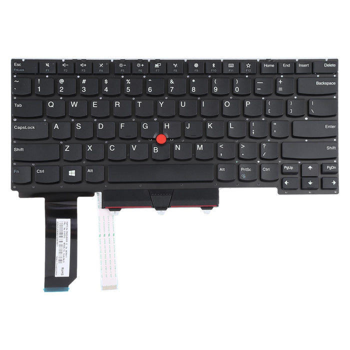 Us Version Keyboard With Pointing For Lenovo Thinkpad E14 Gen 1 Gen 2 Black