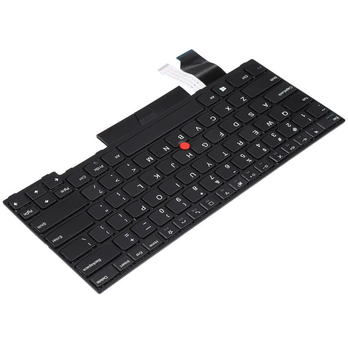 Us Version Keyboard With Pointing For Lenovo Thinkpad L14 Black