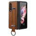 Samsung Galaxy z Fold 4 Leather Shockproof Case