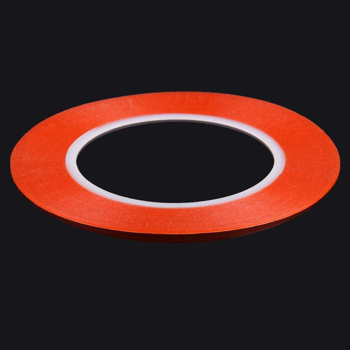 10 Pcs 1mm Width Double Sided Adhesive Sticker Tape Length