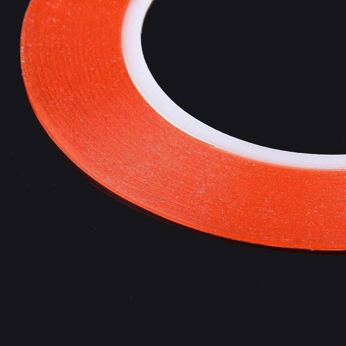 10 Pcs 1mm Width Double Sided Adhesive Sticker Tape Length